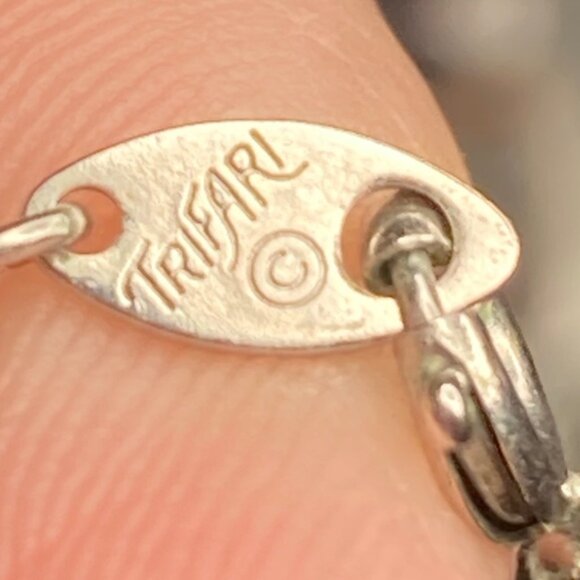 Trifari vintage black faceted necklace - Picture 7 of 7